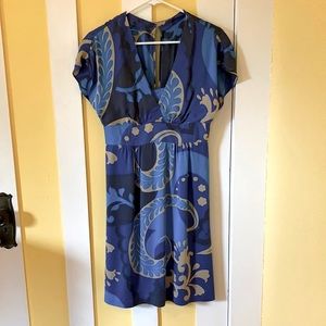 Boden 100% Silk Dress 4R